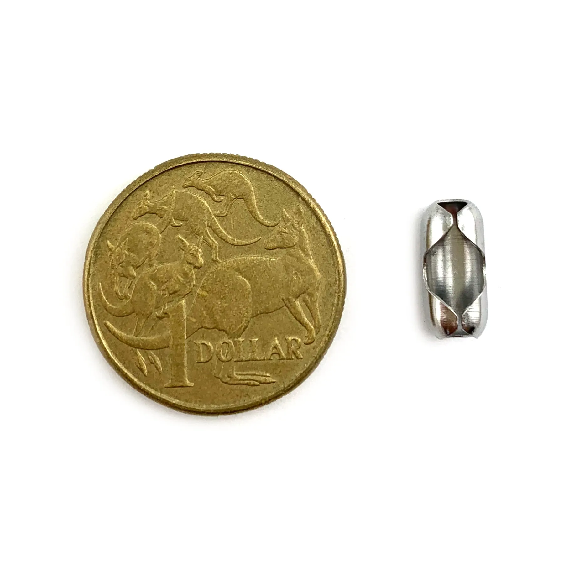 Ball Chain Joiner - Chrome - 4.5mm x Qty 100